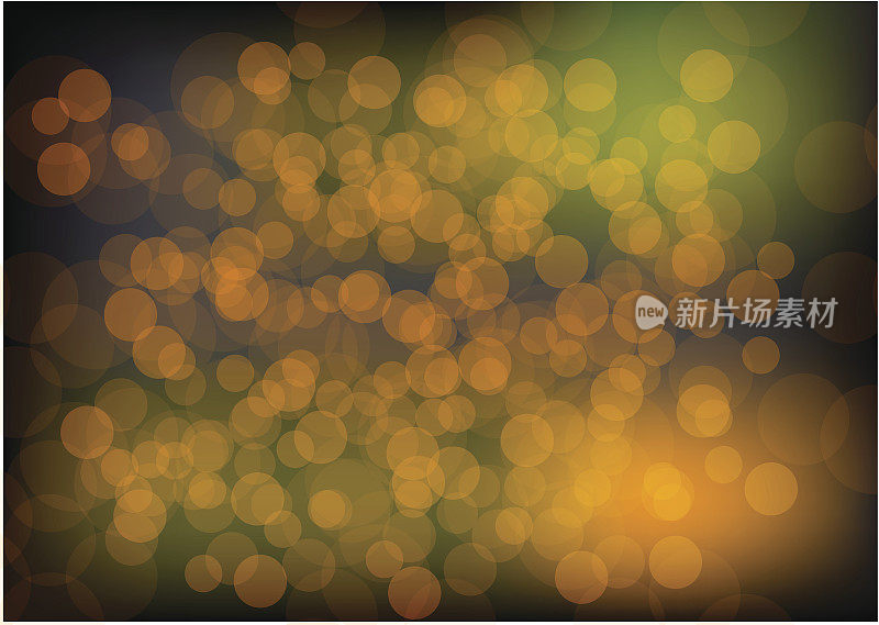 Colorful bokeh vector background